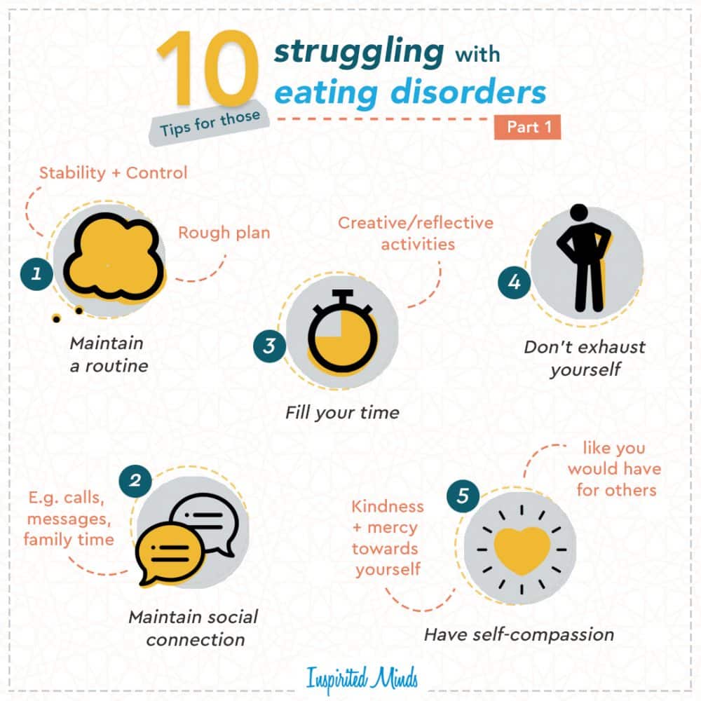 10 Tips For Those Struggling With Eating Disorders Inspirited Minds