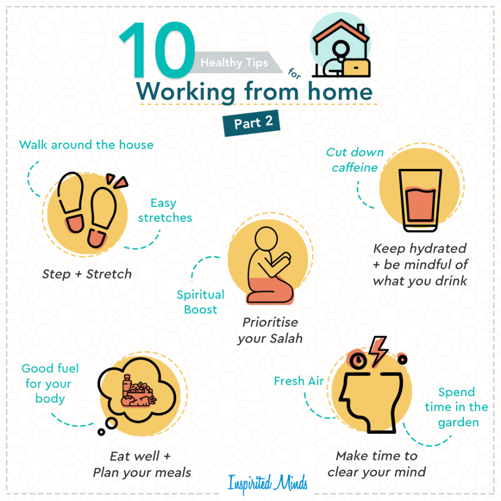 10 Healthy tips for working from home Inspirited Minds